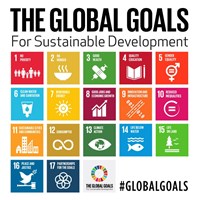 Image showing the global goals for sustainable development